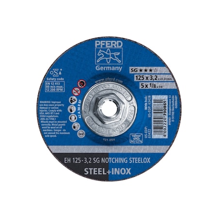 Pferd Notching Wheel, 5" x 1/8 63428